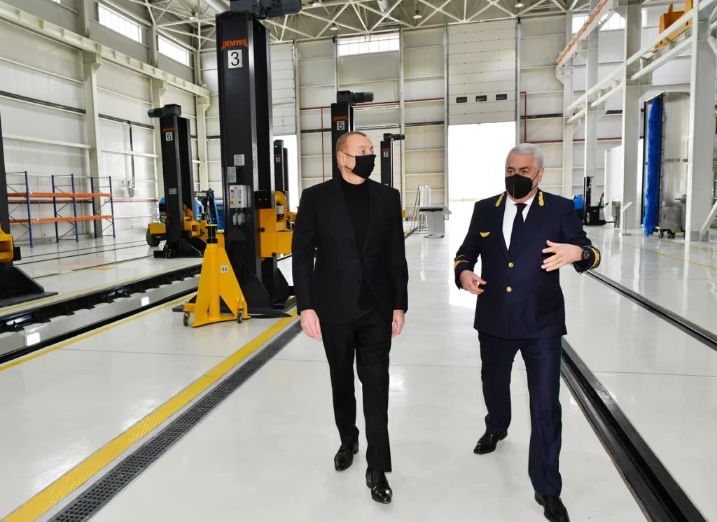 Azerbaycan Demir Yolları BM Makina DEMYKS ürünlerini tesisinde kullanıyor