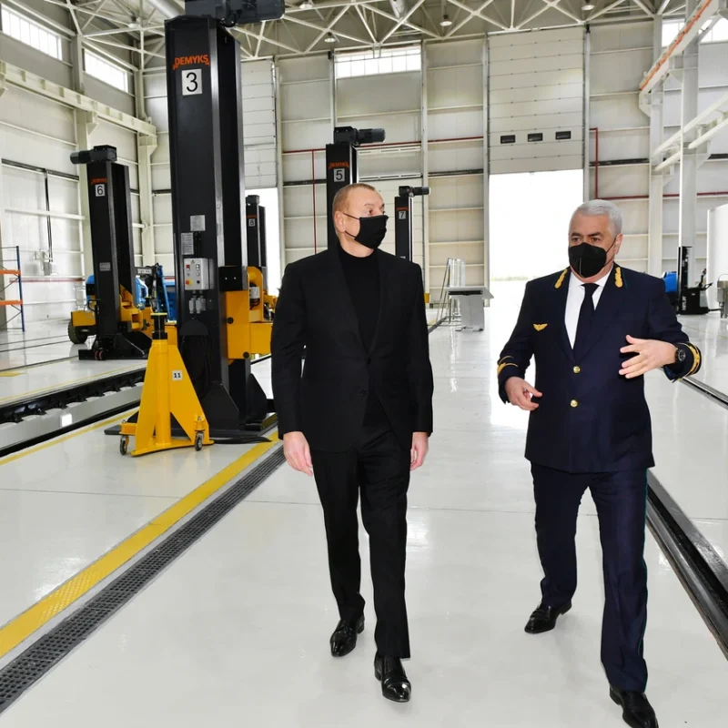 Azerbaycan Demir Yolları BM Makina DEMYKS ürünlerini tesisinde kullanıyor