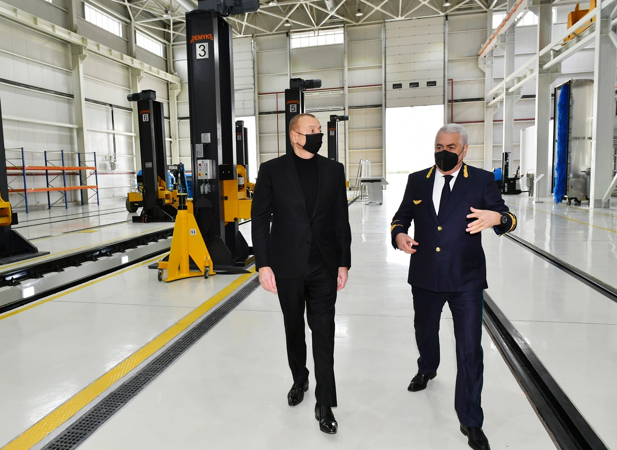 Azerbaycan Demir Yolları BM Makina DEMYKS ürünlerini tesisinde kullanıyor