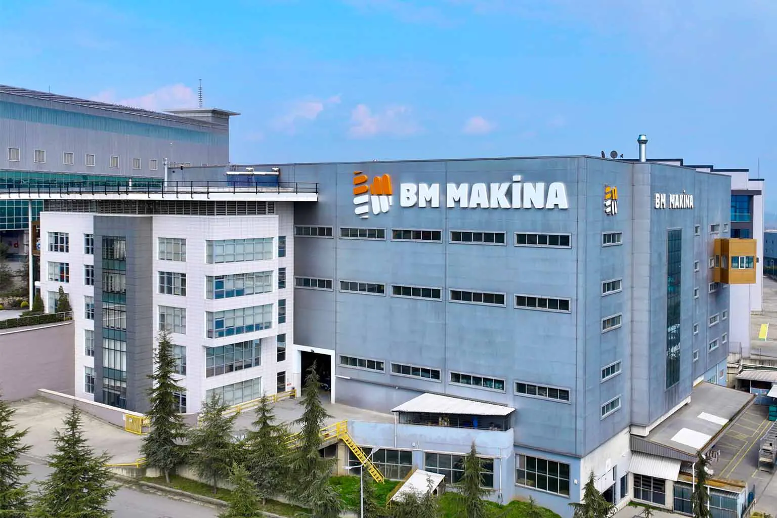 BM Makina Grup ana binası - enerji iletimi ve kaldırma sistemleri mühendislik merkezi Gebze Kocaeli